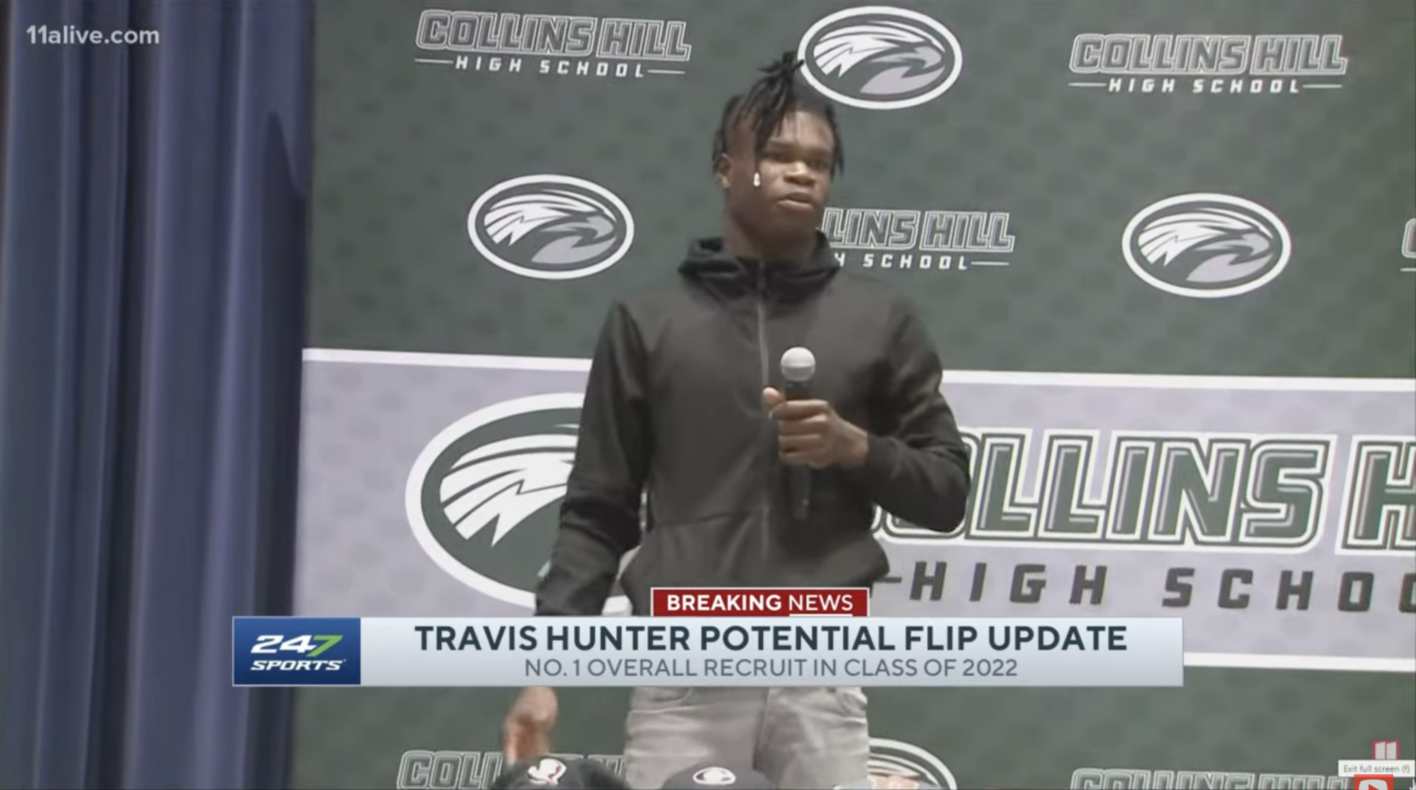 Travis Hunter Nation's No. 1 recruit, 5star prospect, makes shocking
