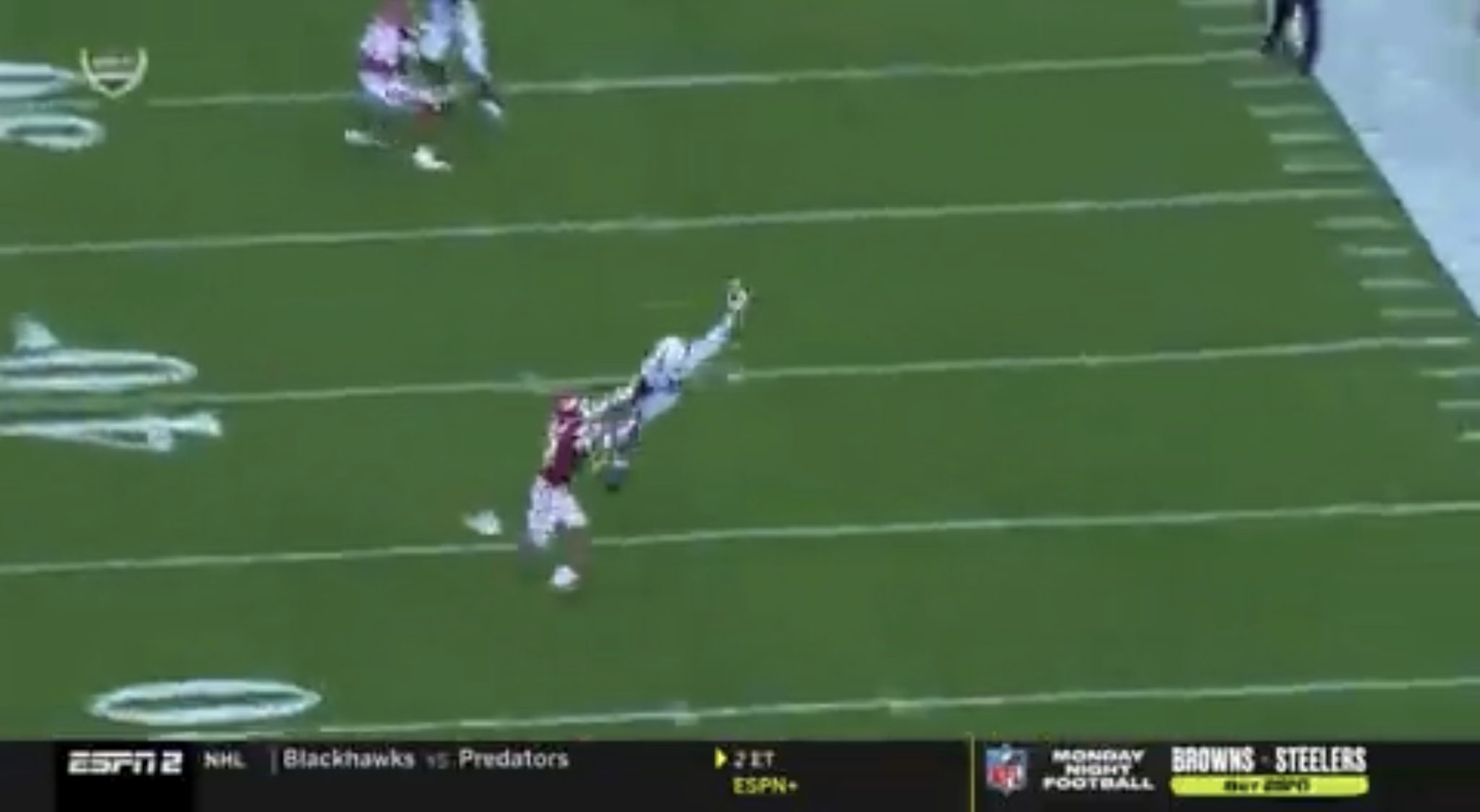 Penn State WR makes incredible 1handed catch in Outback Bowl vs. Arkansas