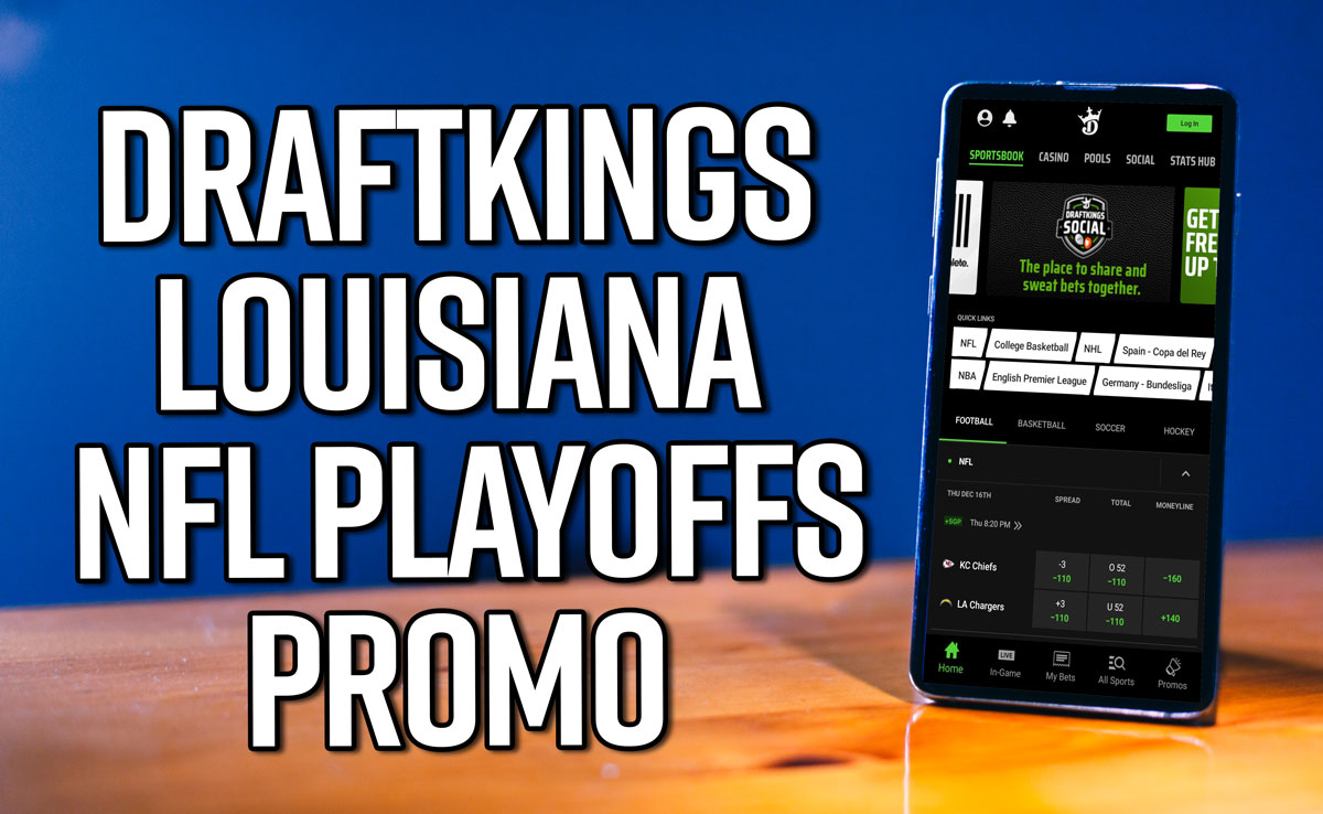 The DraftKings Louisiana Promo for 561 Odds on NFL Championship Sunday