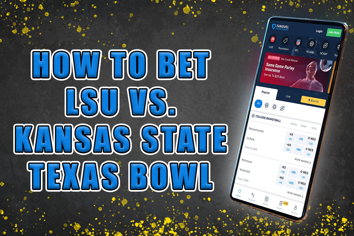 How to bet LSU vs. Kansas State Texas Bowl matchup