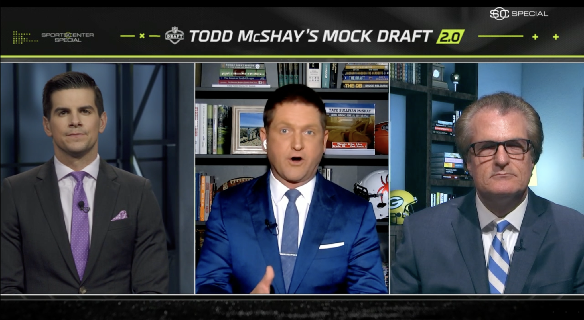 Mel Kiper Jr., Todd McShay get in heated exchange over NFL Draft
