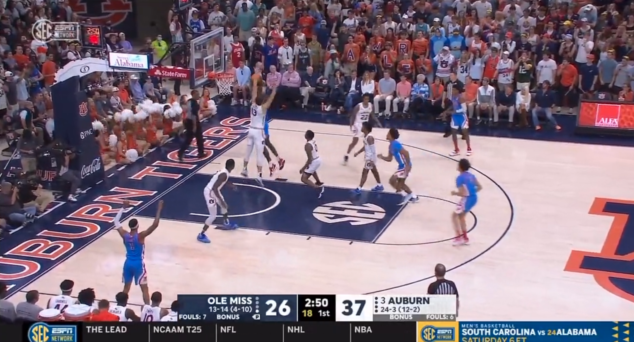 Walker Kessler breaks Auburn singleseason record for blocked shots