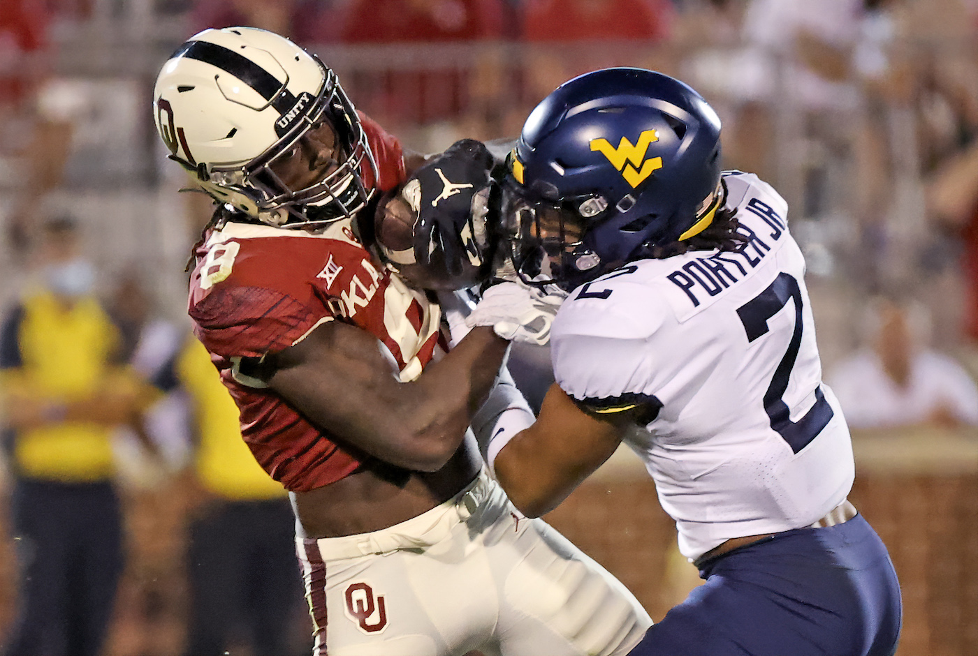 Daryl Porter Jr., transferring West Virginia CB, has an SEC school among his 4 finalists