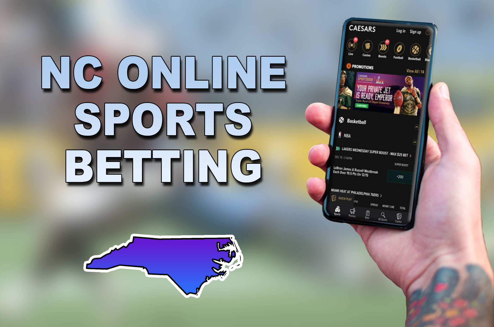 North Carolina Sports Betting: Future Apps & Launch Details