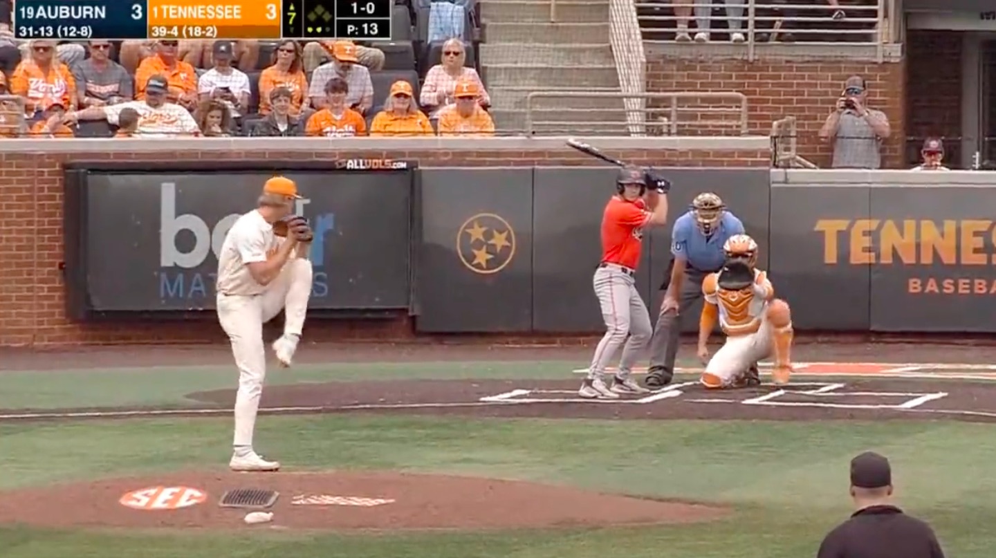 Ben Joyce, Tennessee hurler, throws 105.5 mph fastball, the second