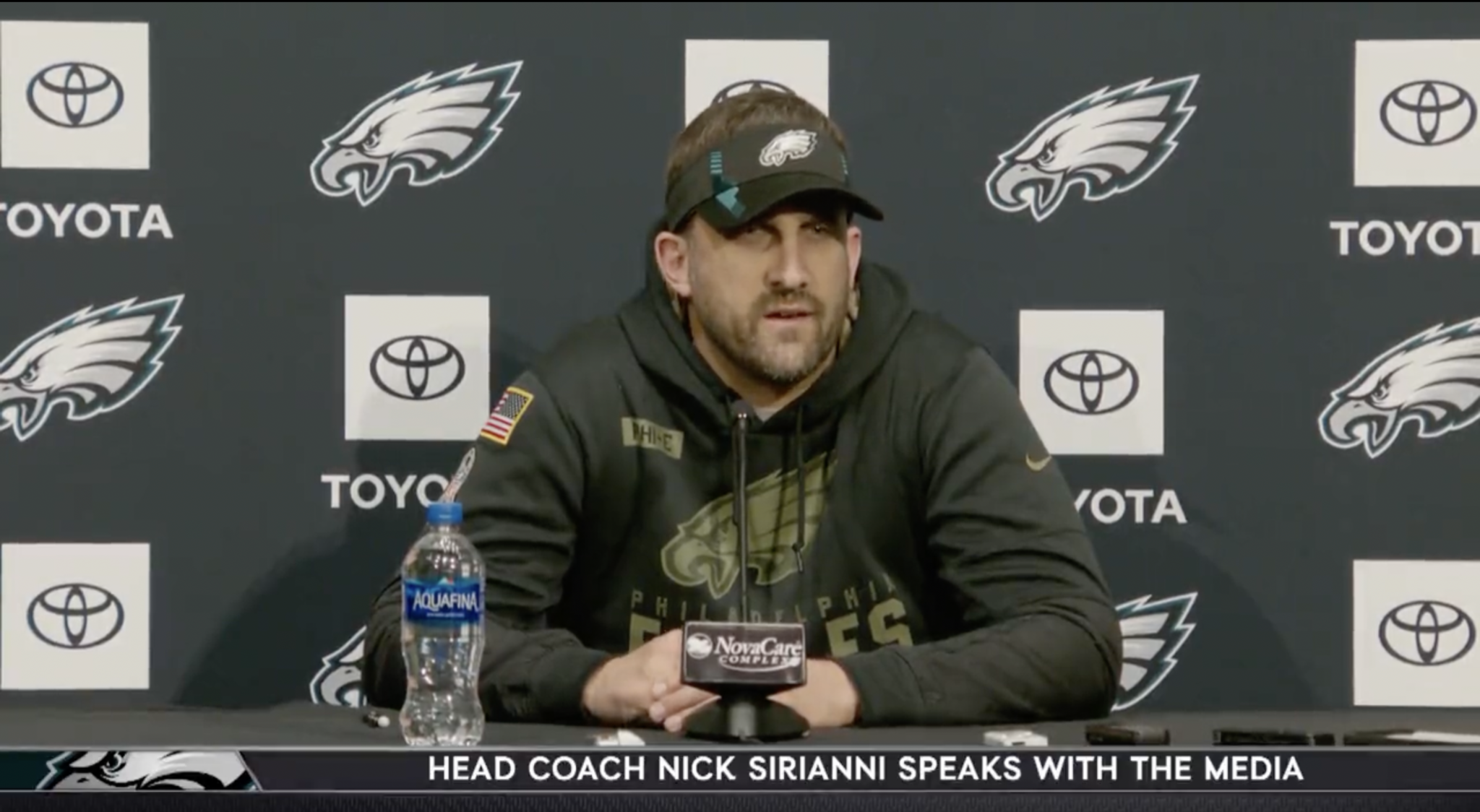 Nick Sirianni reacts to the unique connection for Jordan Davis and