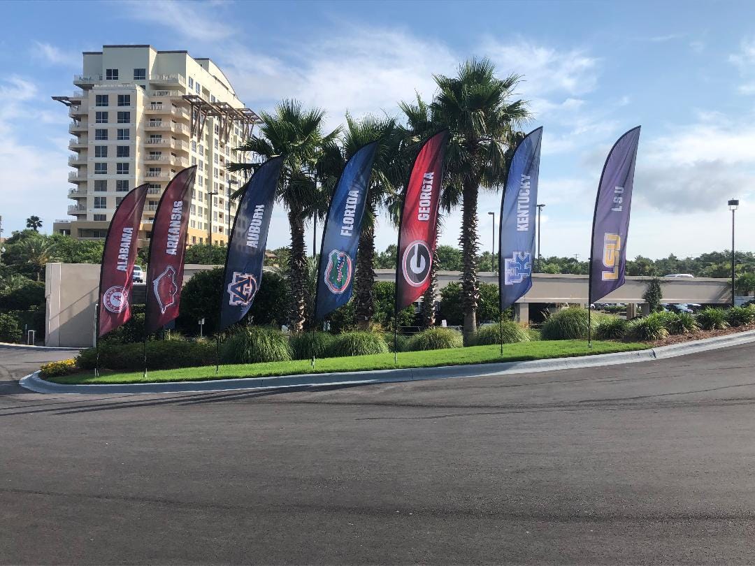 SEC Meetings Nick Saban vs. Jimbo Fisher fallout dominates the day in