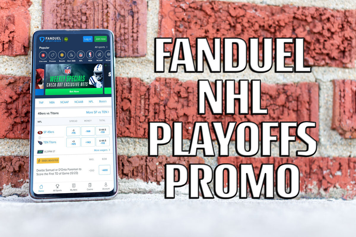 FanDuel NHL Playoffs Promo Bet 5, Win 200 Right Away