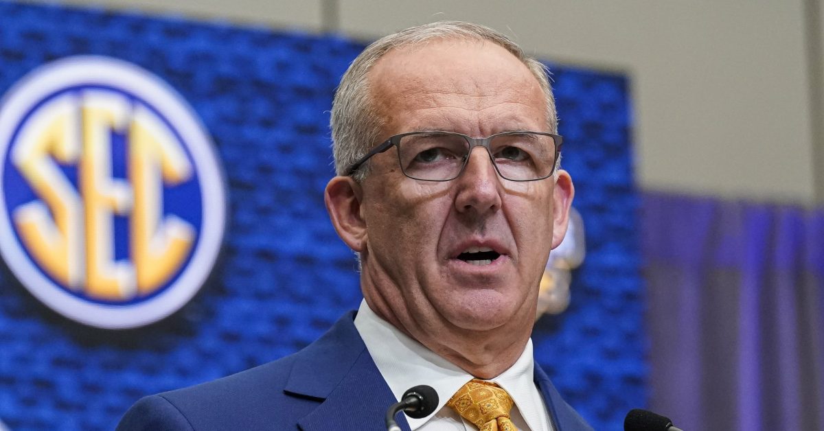 Greg Sankey, SEC commissioner, releases statement on Alabama's 'swift action'  in betting scandal