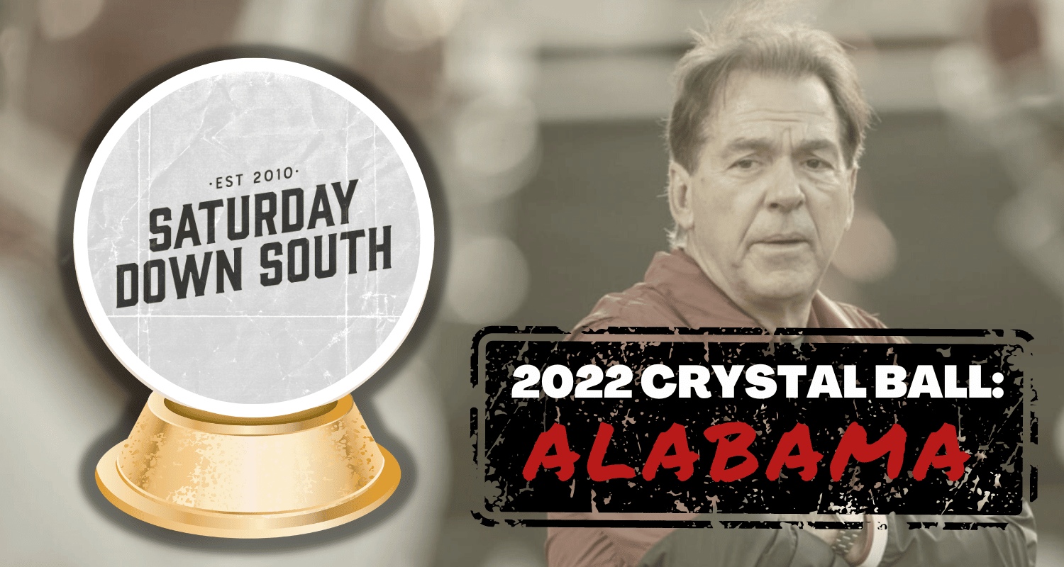 The SDS Crystal Ball Predicting every game for Alabama football in 2022