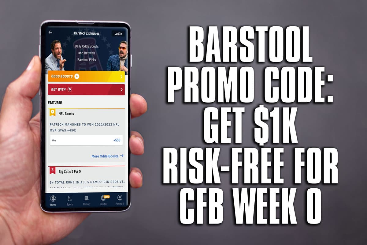 Barstool Sportsbook Promo Code Get 1K RiskFree for CFB Week 0 Games