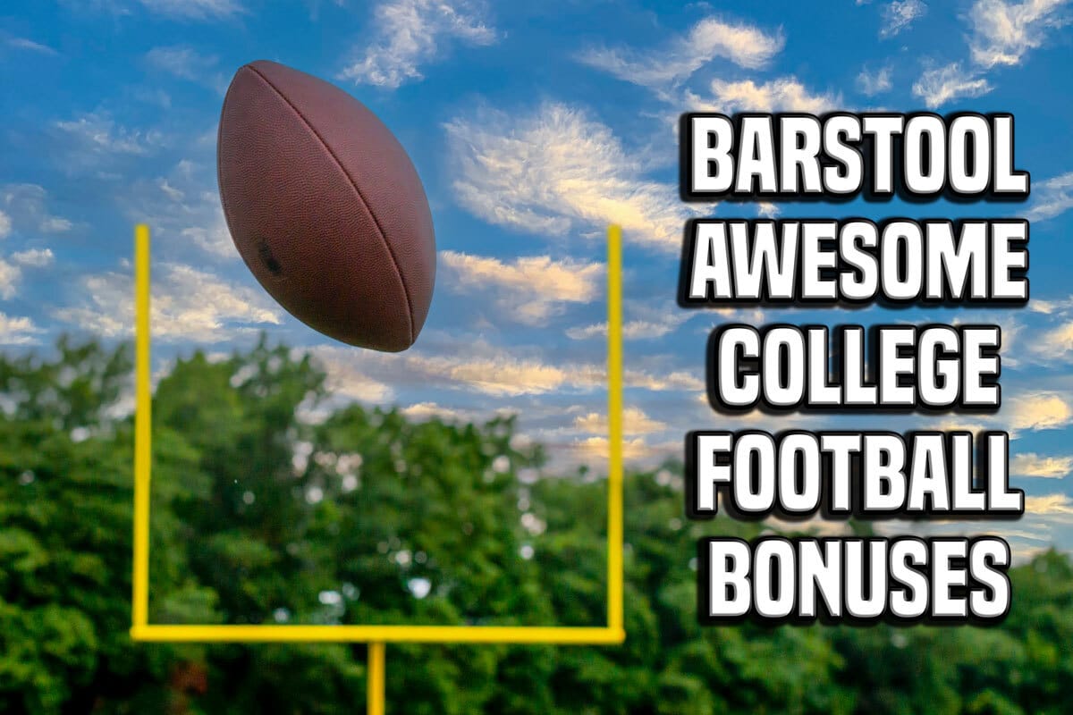 Barstool Sportsbook Promo Code Grab Pick of 2 Awesome College Football