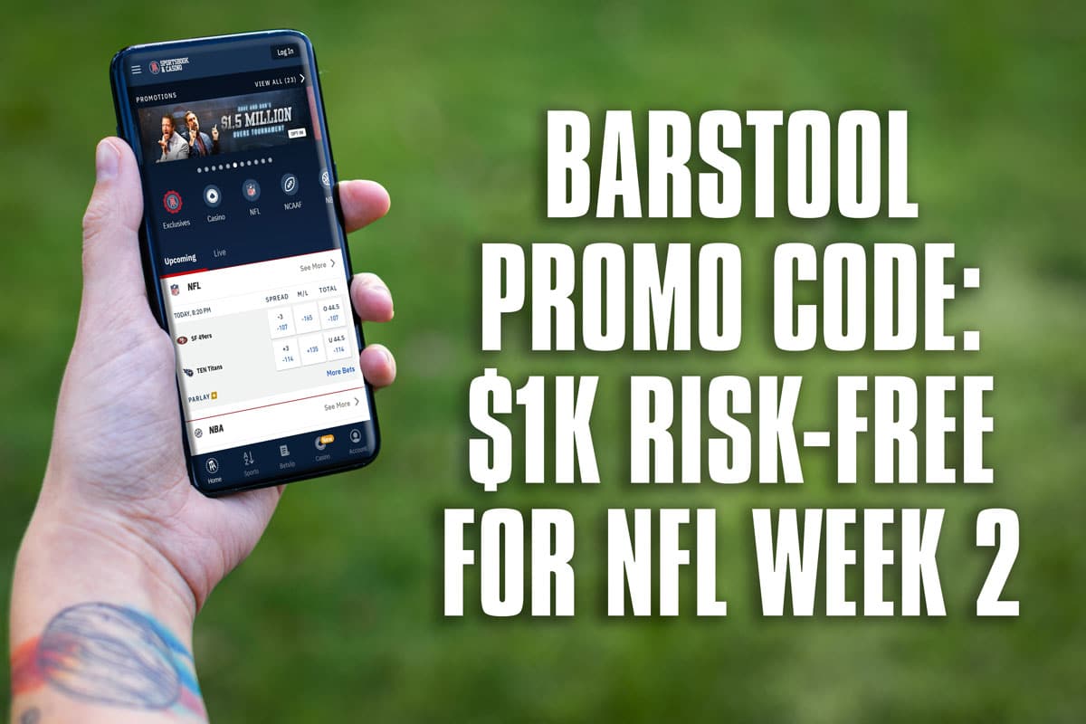 Barstool Sportsbook Promo Code Get 1K RiskFree For Any September Game