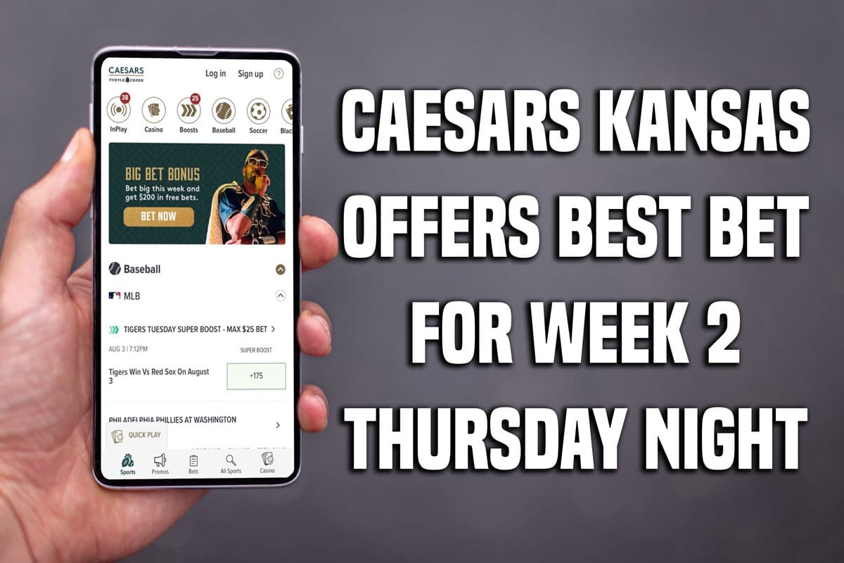 Caesars Kansas Offers Best Bet for Week 2 Thursday Night Football