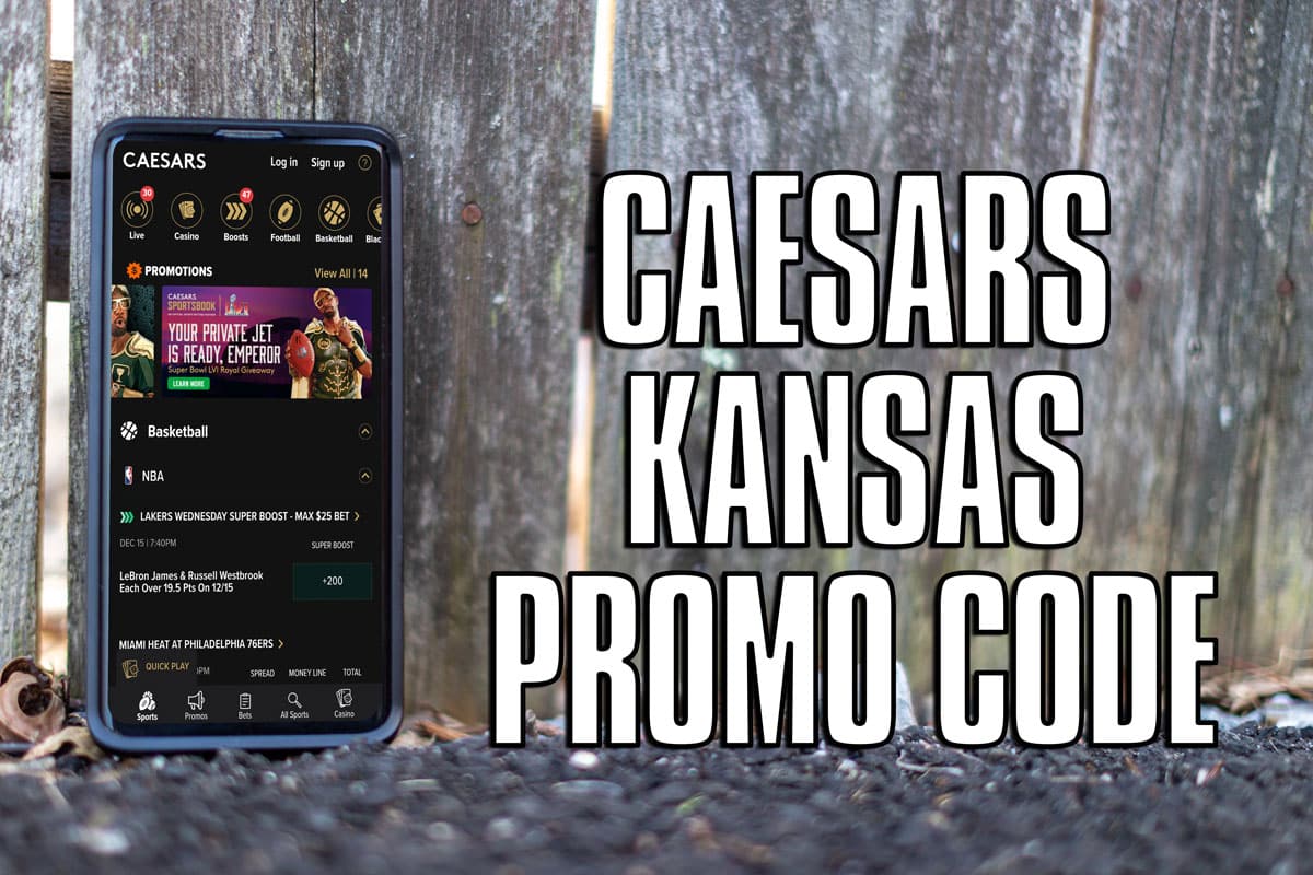 Caesars Sportsbook Kansas Promo Code Delivers 1,250 NFL Bet