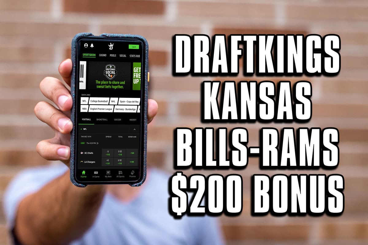 DraftKings Kansas Promo Code: Bills-Rams $200 Bonus, Crazy Week 1 Odds