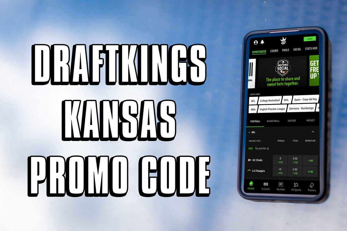 DraftKings Kansas Promo Code Bet 5 on Any NFL Game, Win 200 Today