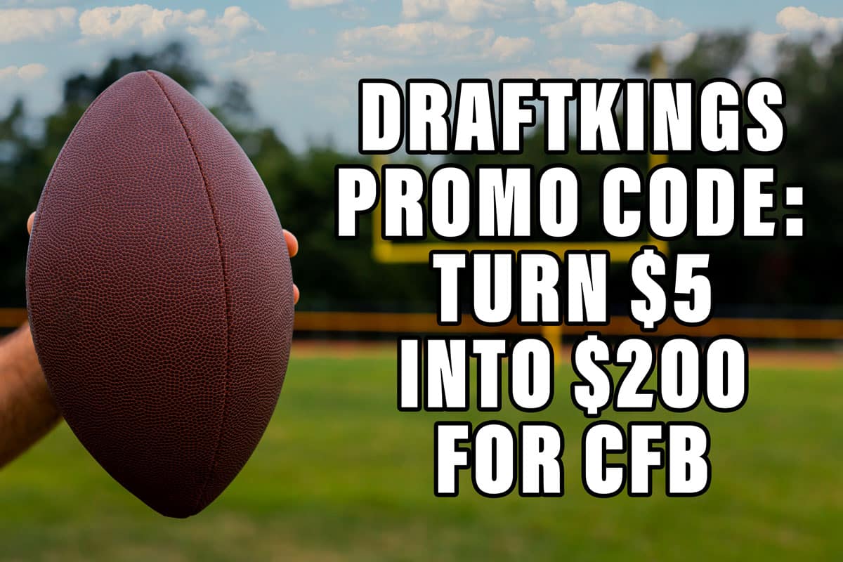 DraftKings Promo Code Turn 5 Into 200 for CFB Saturday