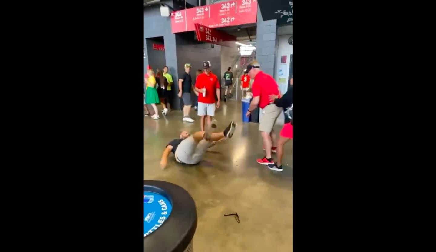 Fight breaks out between fans at game in Atlanta