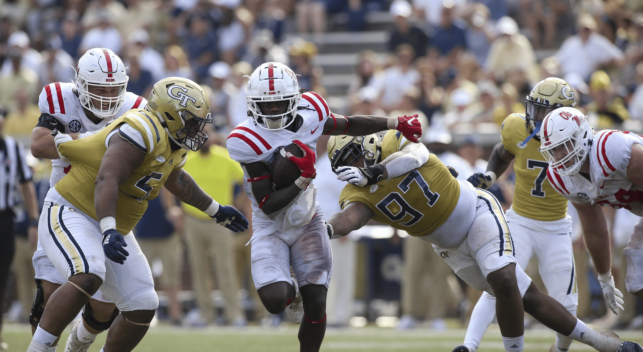 Rapid Reaction Ole Miss rolls over Tech with dominating