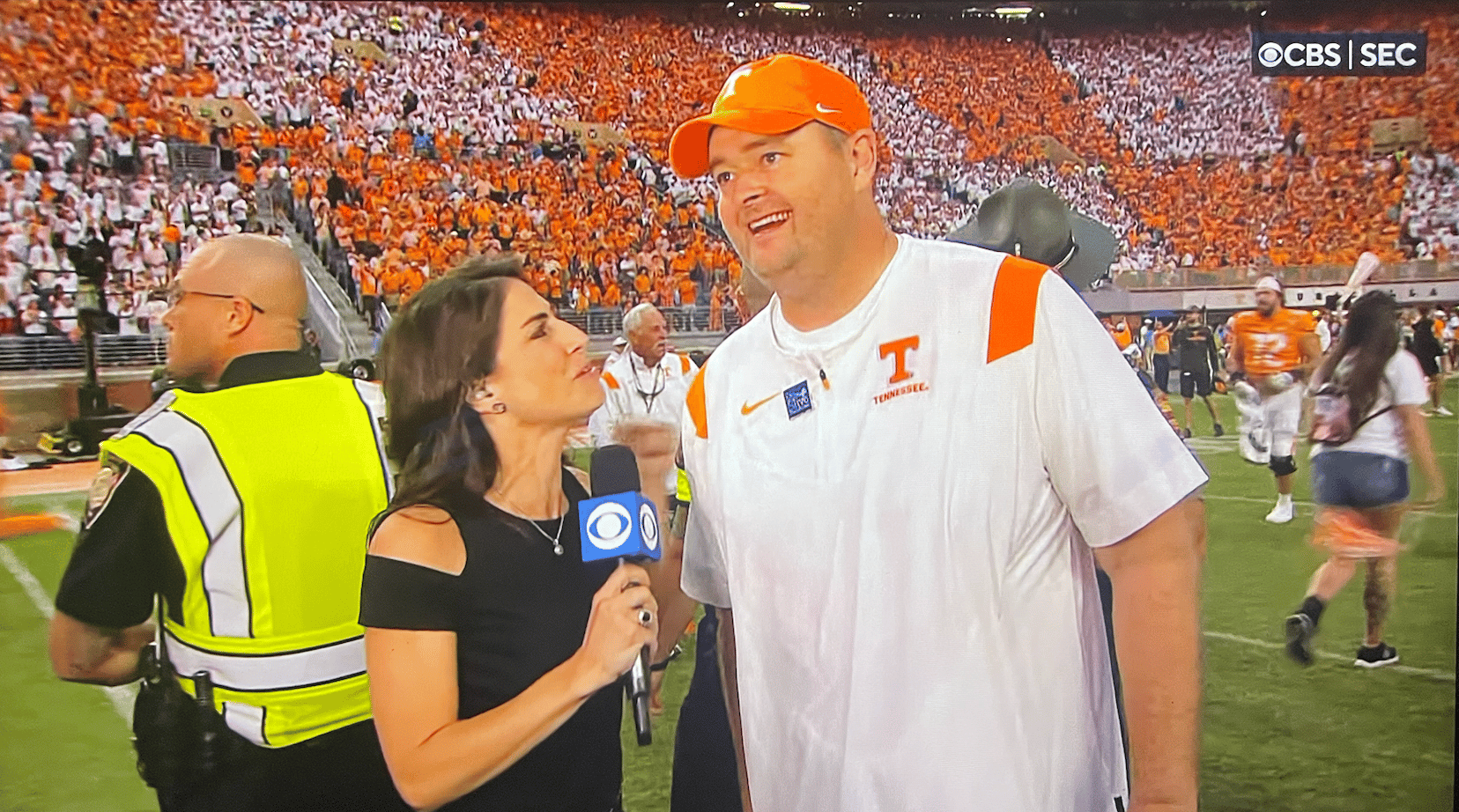 Josh Heupel basks in the Tennessee victory over Florida 'Rocky Top's back'