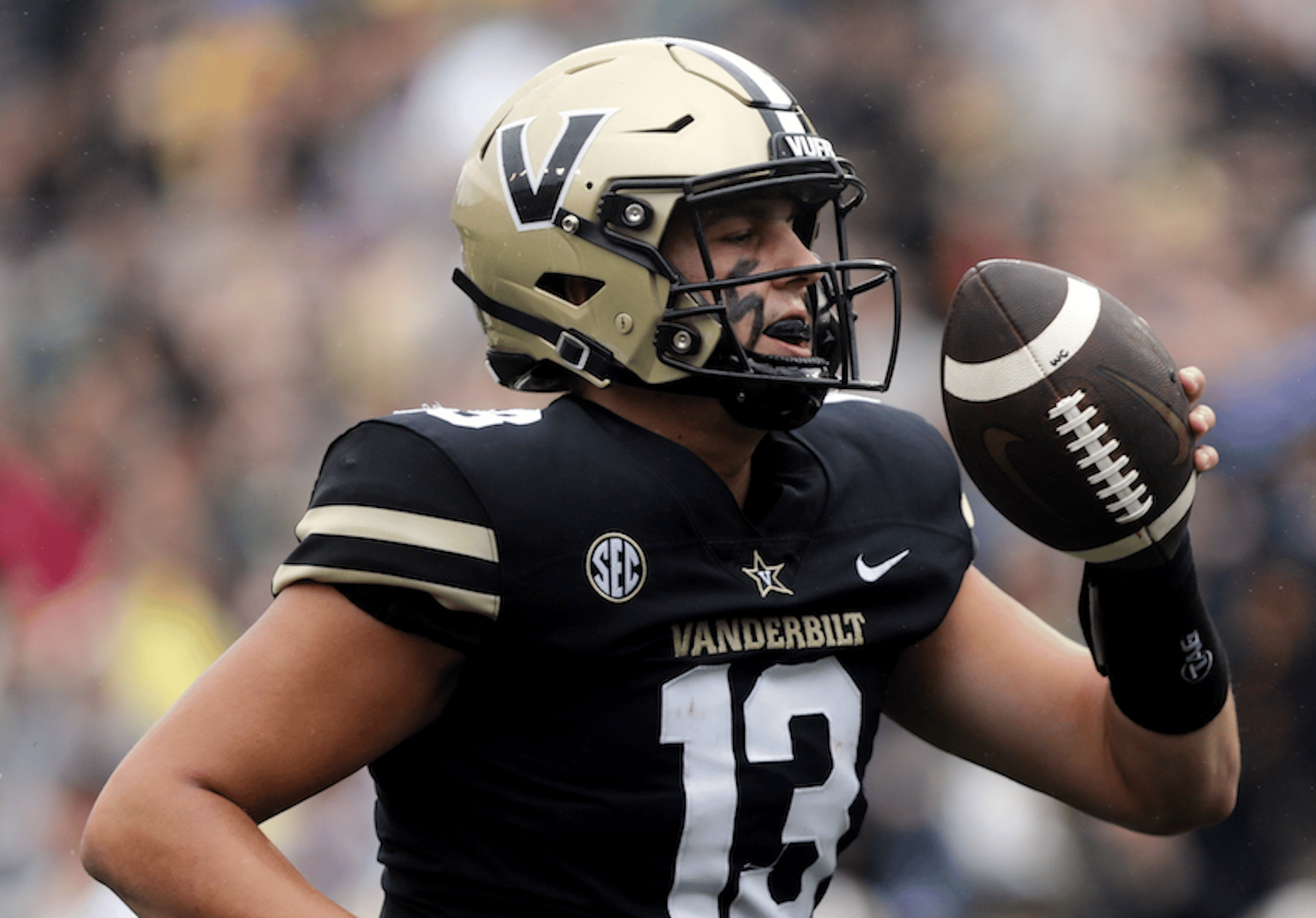 AJ Swann, Vanderbilt freshman QB, making noise in his 1st career start
