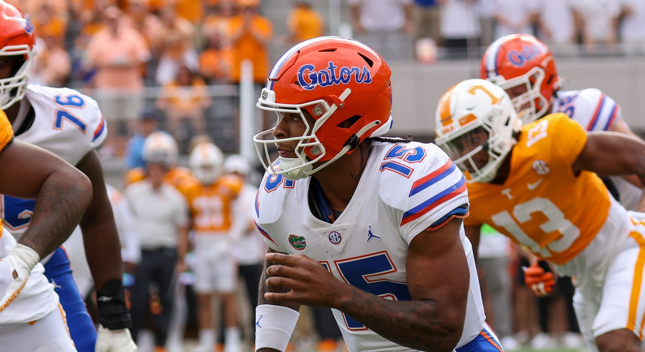 Anthony Richardson's impressive play has fans reacting during Florida