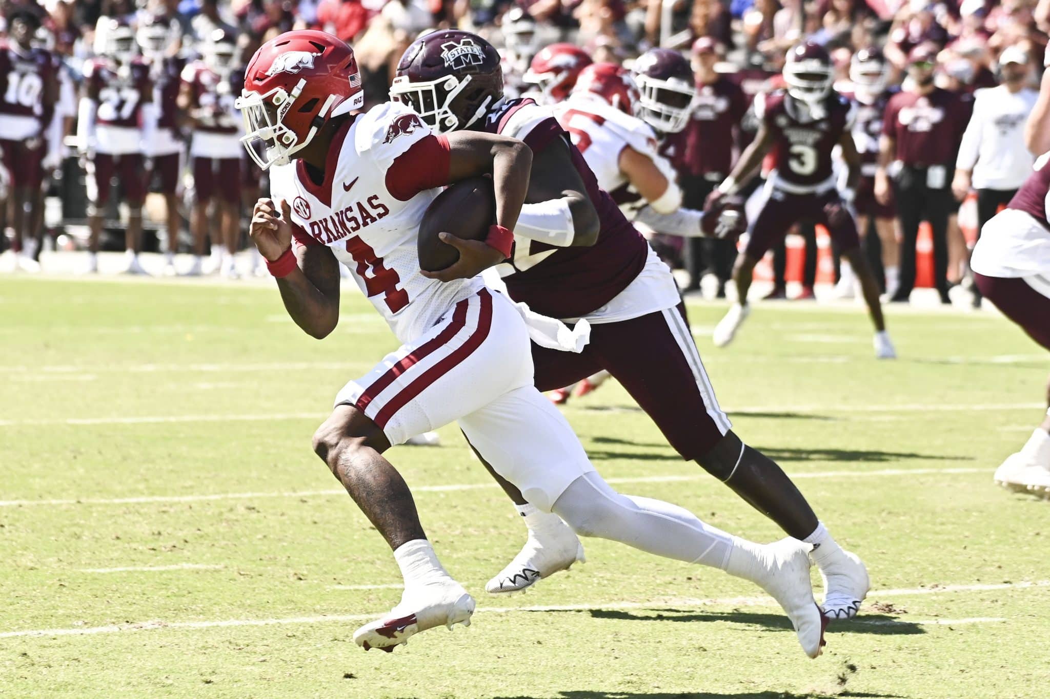 Malik Hornsby, Arkansas transfer QB, reveals he has heard from 2 SEC