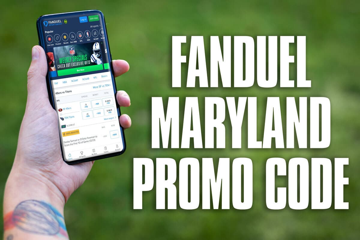 FanDuel Maryland Promo Code Get 100 Bonus for Early Sign Up