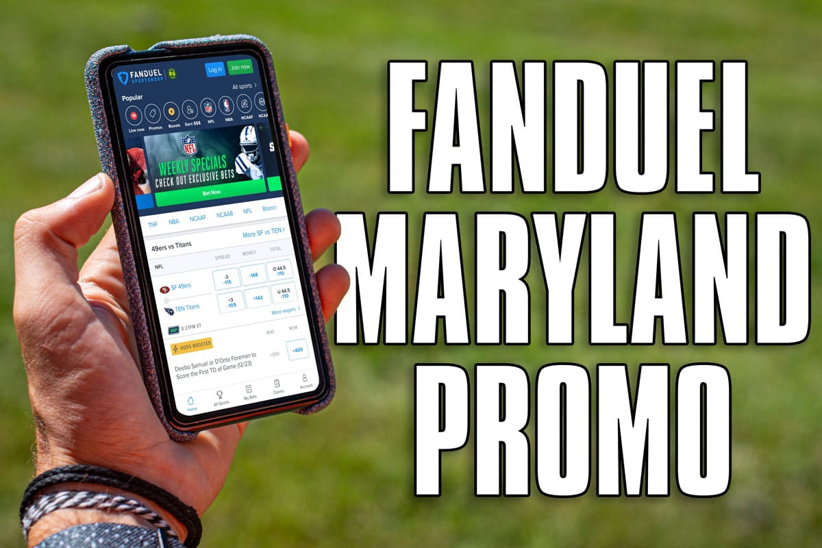 FanDuel Maryland Promo With App Arriving Soon, Get 100 Before It Does