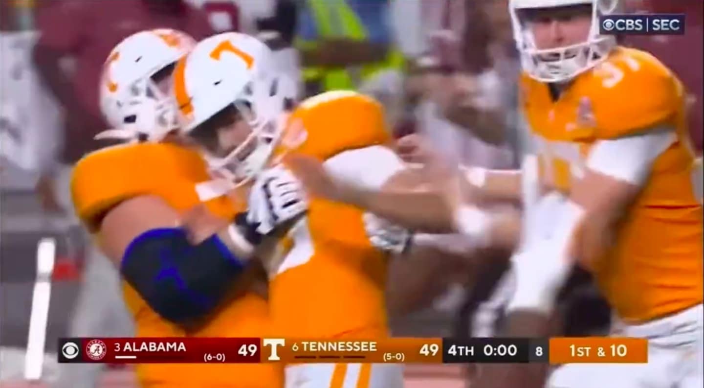 Tennessee's gamewinning field goal over Alabama set to 'My Heart Will