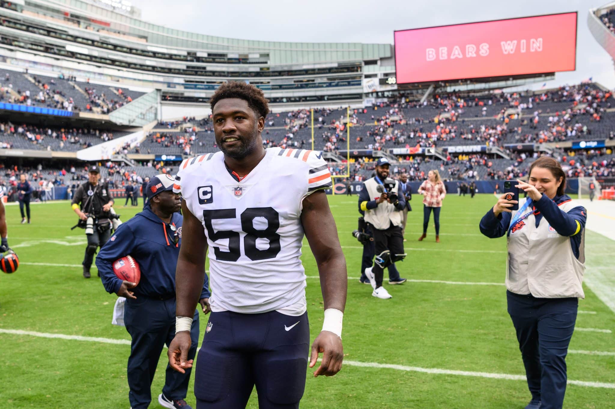 Roquan Smith, former Georgia standout, traded by Chicago Bears before 