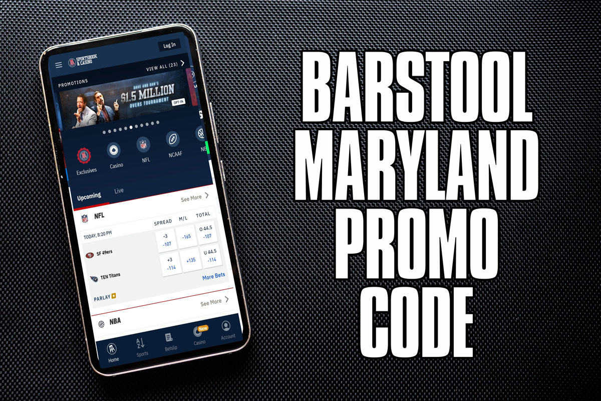 Barstool Maryland Promo Code 1K First Bet Insurance, Bet 10, Get