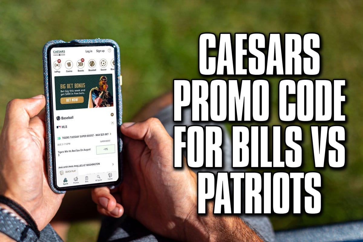 Caesars Promo Code Bills vs. Patriots Offer Drives Huge TNF Bonus
