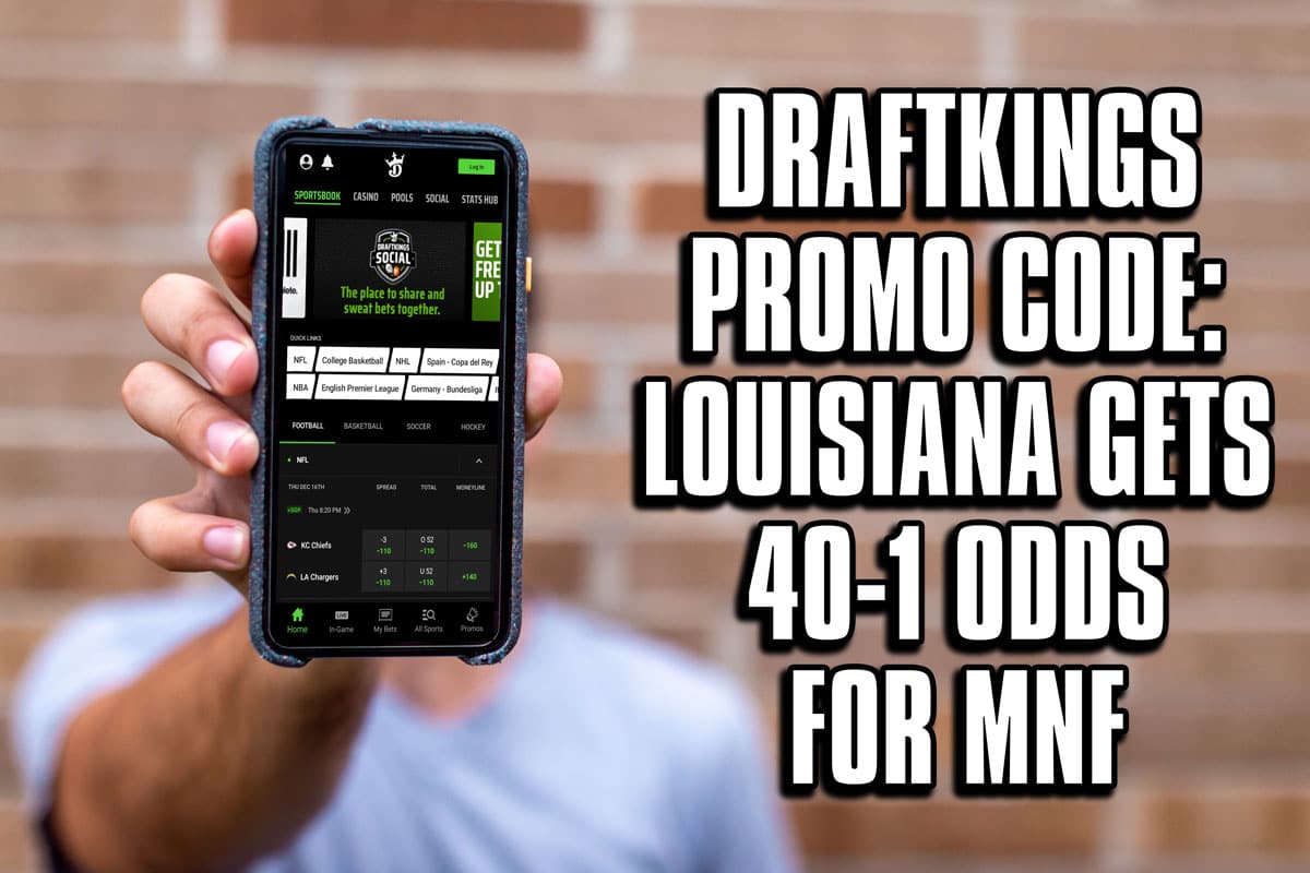 DraftKings Promo Code Louisiana Gets 401 Odds for SaintsRavens MNF