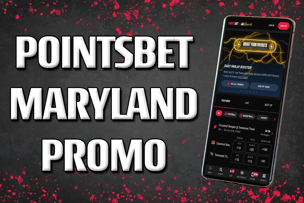 PointsBet Maryland Promo Code Score PreReg Bonus on Top of Launch Offer