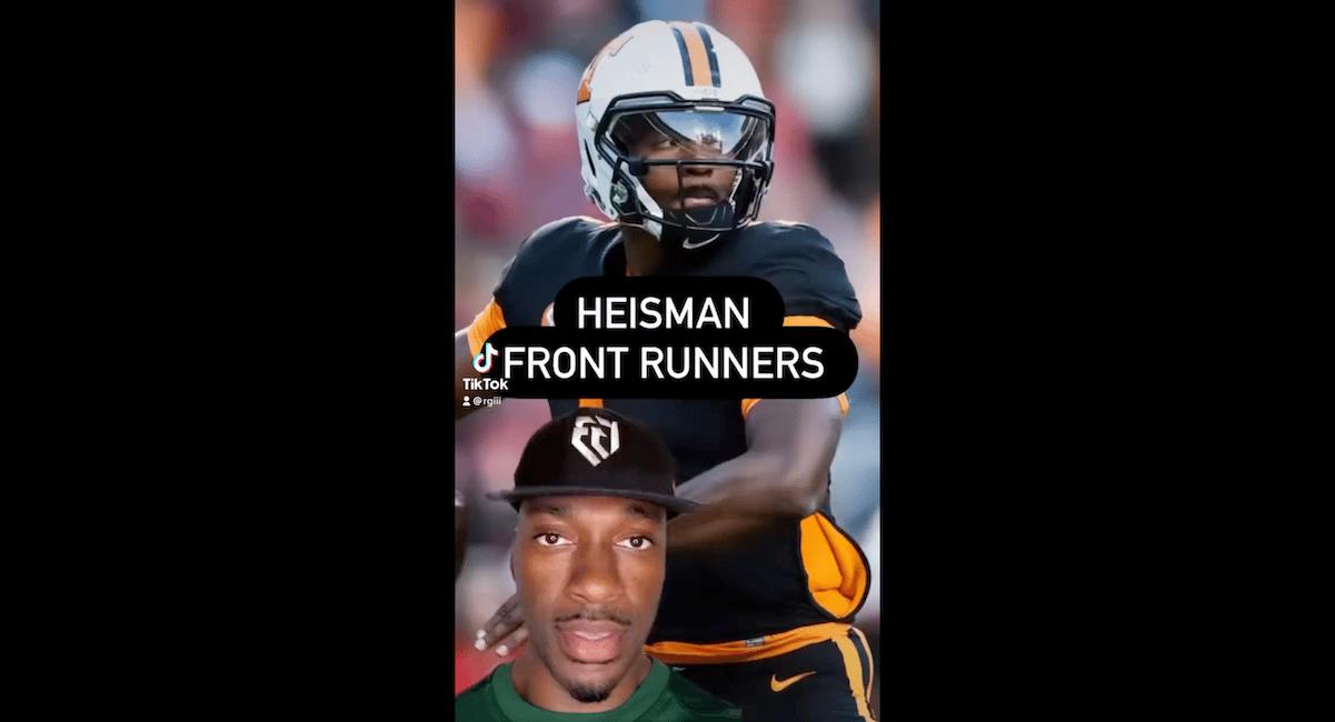 Robert Griffin III names his Heisman front runners ahead of Saturday