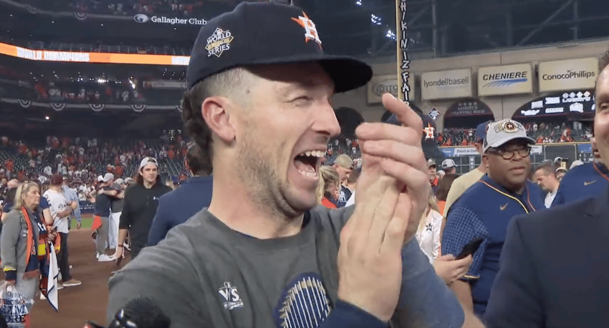 Alex Bregman, former LSU All-American, had perfect reaction to