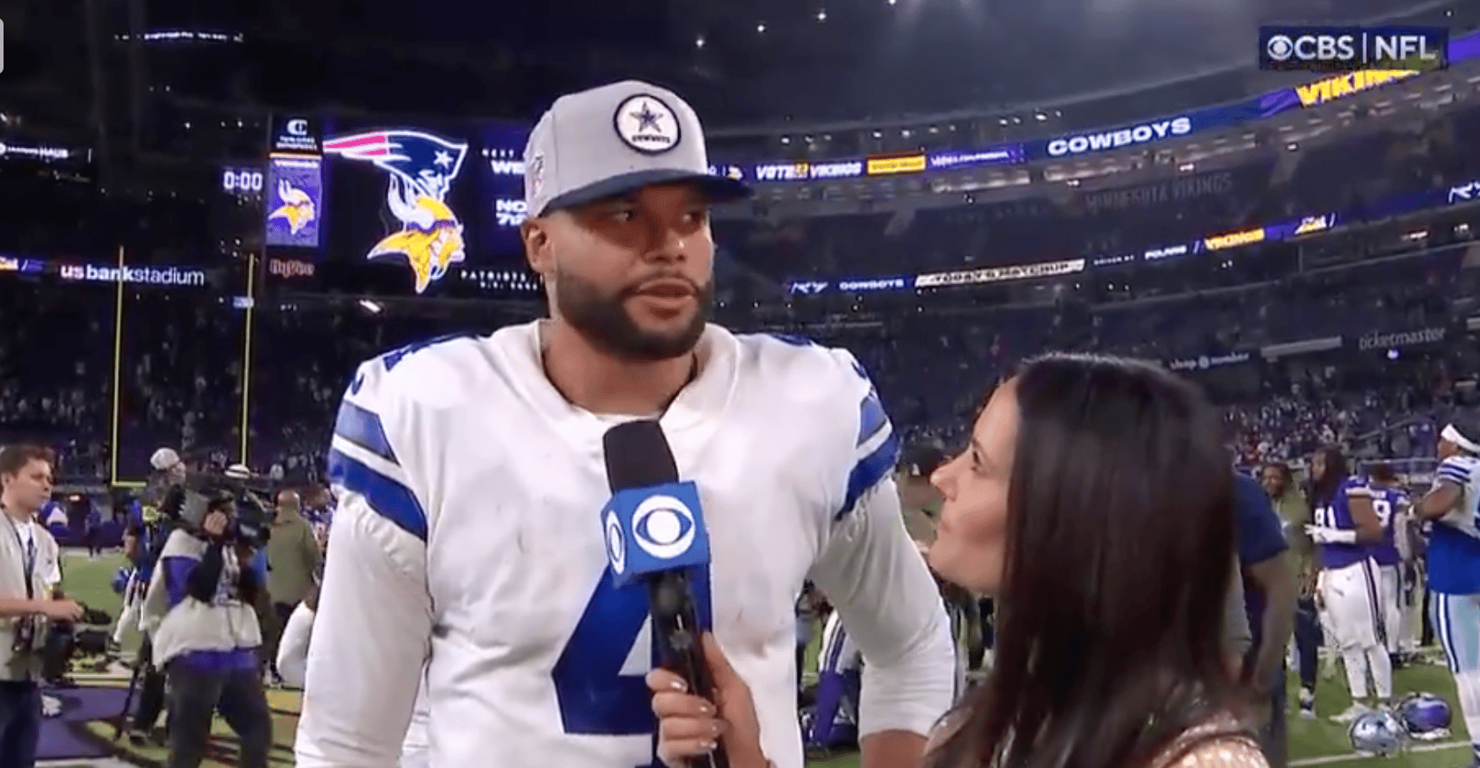 Dak Prescott says Dallas Cowboys' blowout win over Minnesota Vikings shows  team can be 'special'