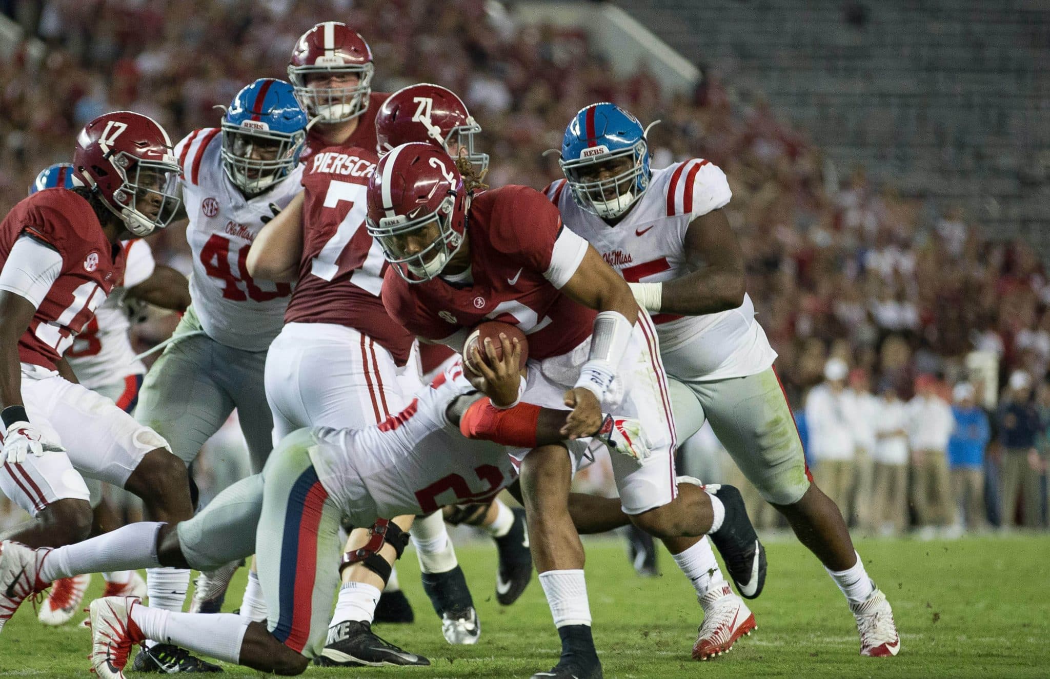 Alabama vs. Ole Miss The 10 biggest blowouts in the rivalry's history