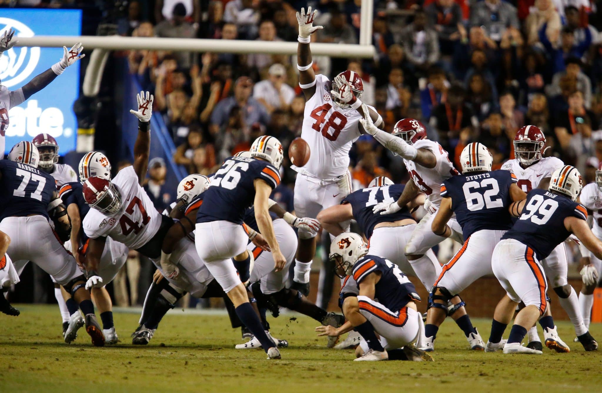 Alabama vs. Auburn The 10 biggest upsets in the rivalry