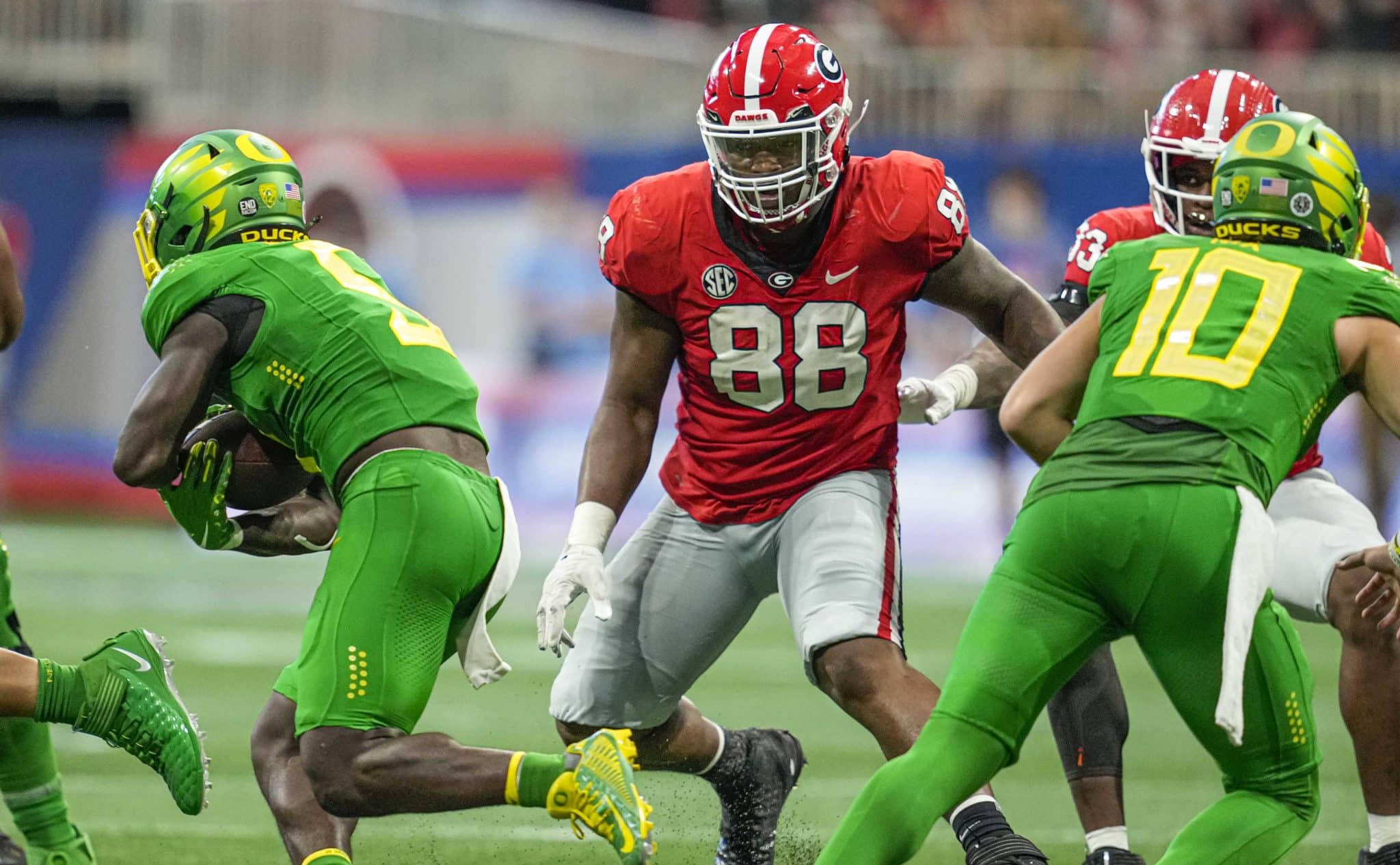 Jalen Carter listed as 2022-23 Outland Trophy semifinalist