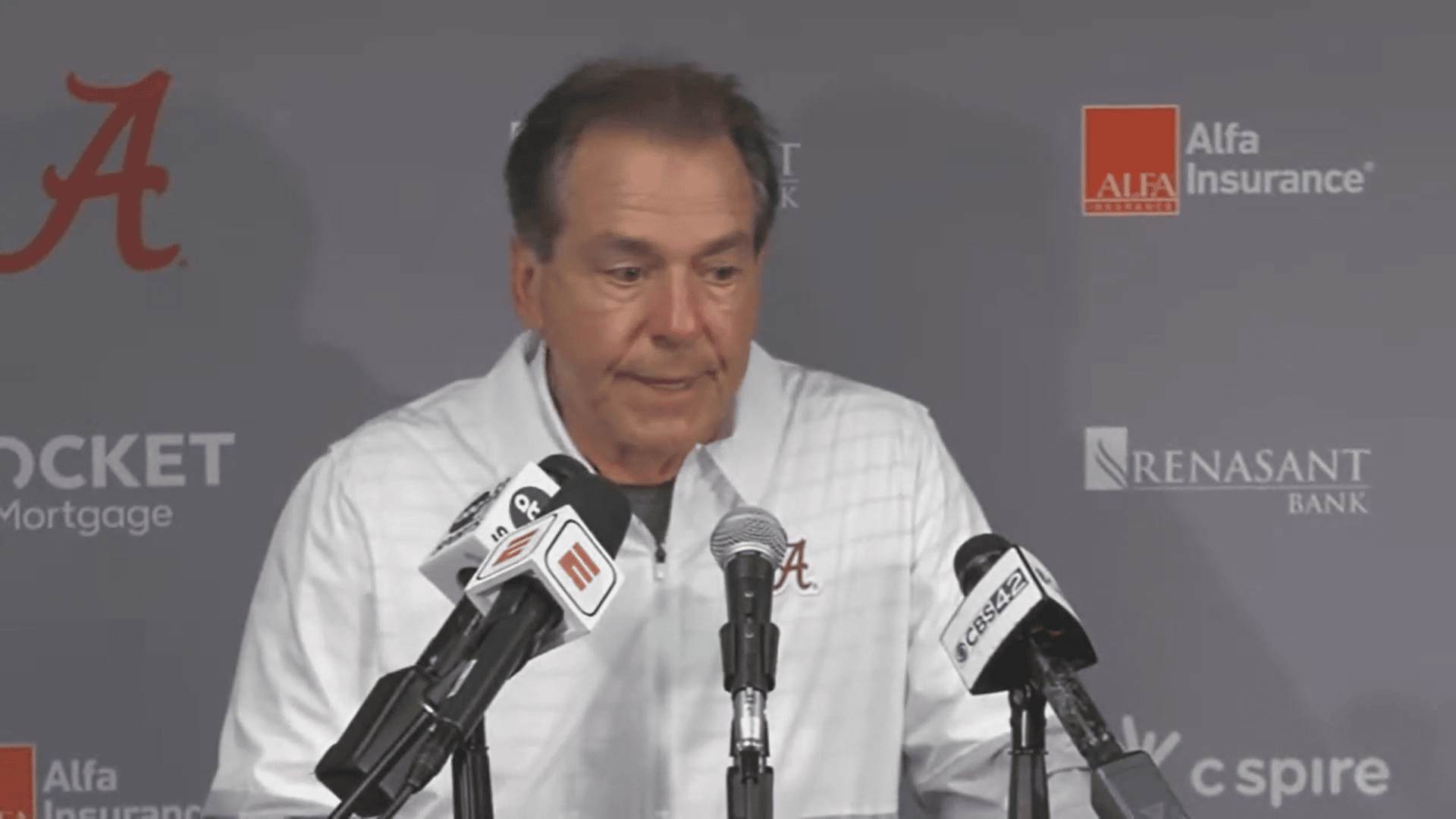 Nick Saban comments on Alabama's OT loss to No. 10 LSU 'I'm