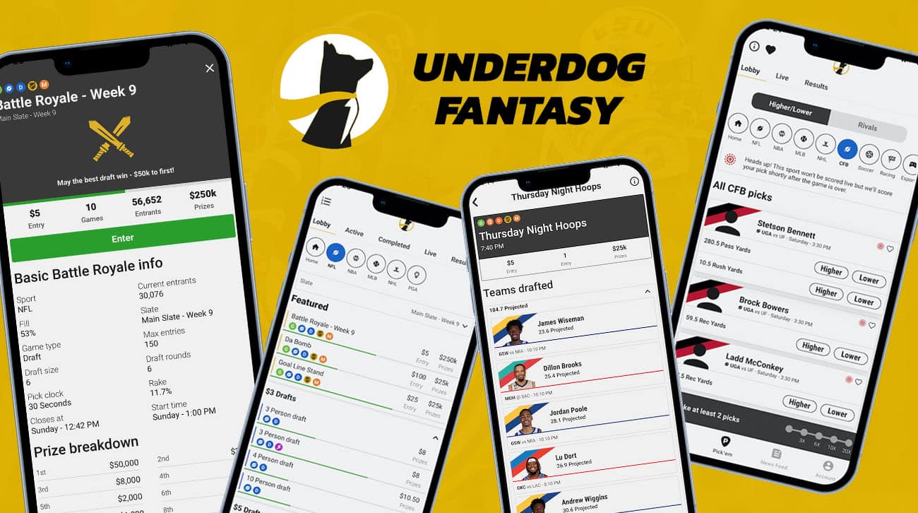 underdog fantasy promo code