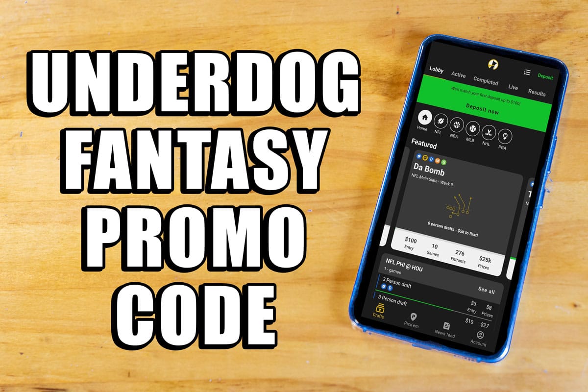 Underdog Fantasy Promo Code for NBA, World Series Get 100 Deposit Match