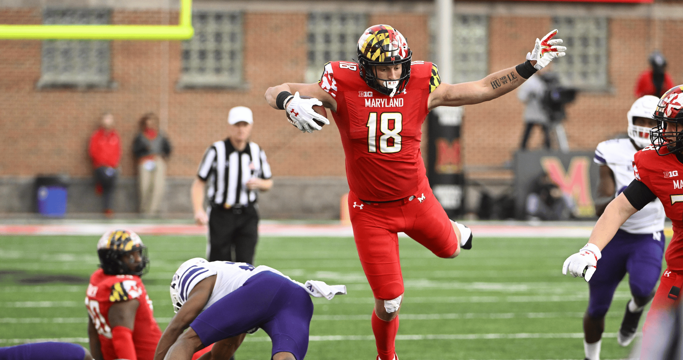 CJ Dippre, transfer TE from Maryland, names SEC and B1G powerhouses as