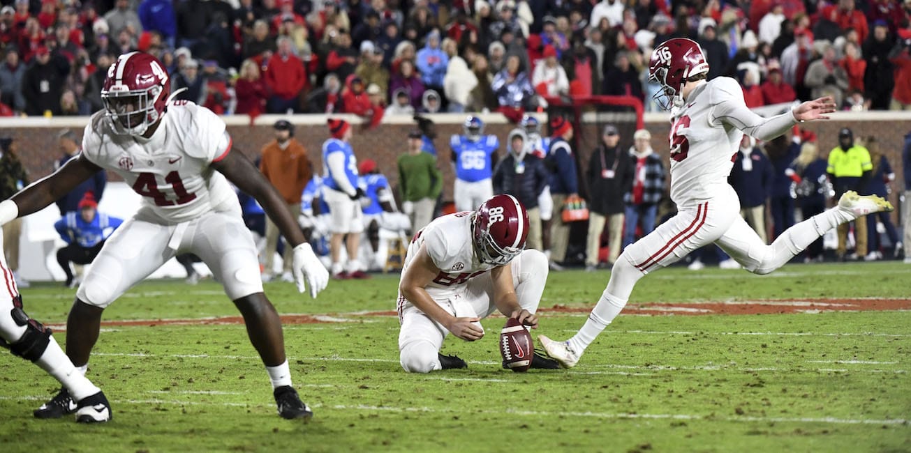 Will Reichard makes decision on future plans ahead of Sugar Bowl