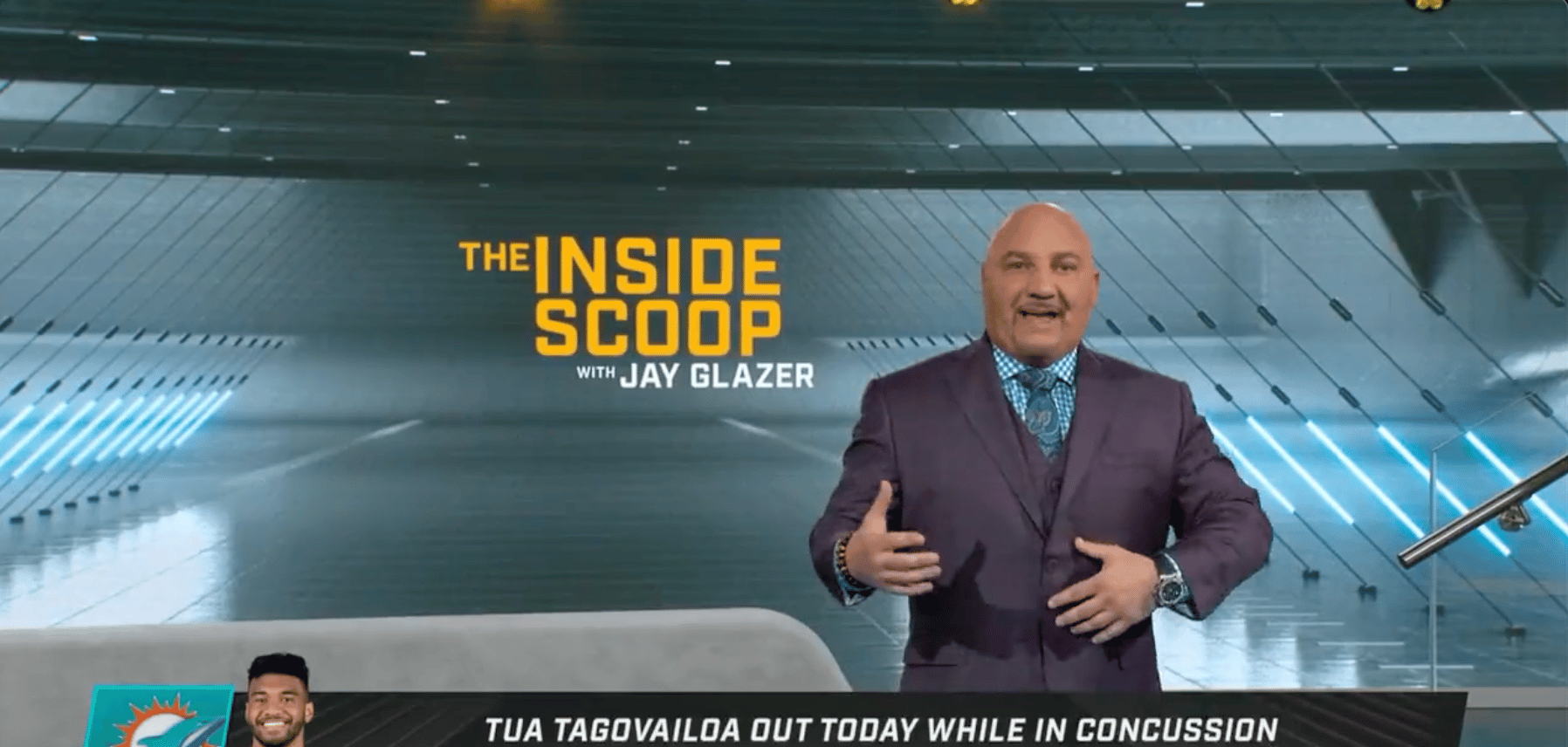 Jay Glazer updates the status of Tua Tagovailoa, Jalen Hurts, and