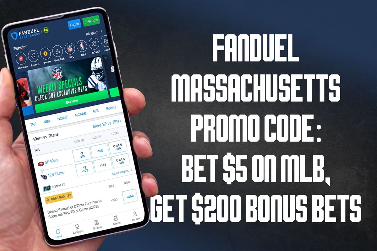 FanDuel Massachusetts Promo Code Bet 5 on MLB, Get 200 Bonus Bets