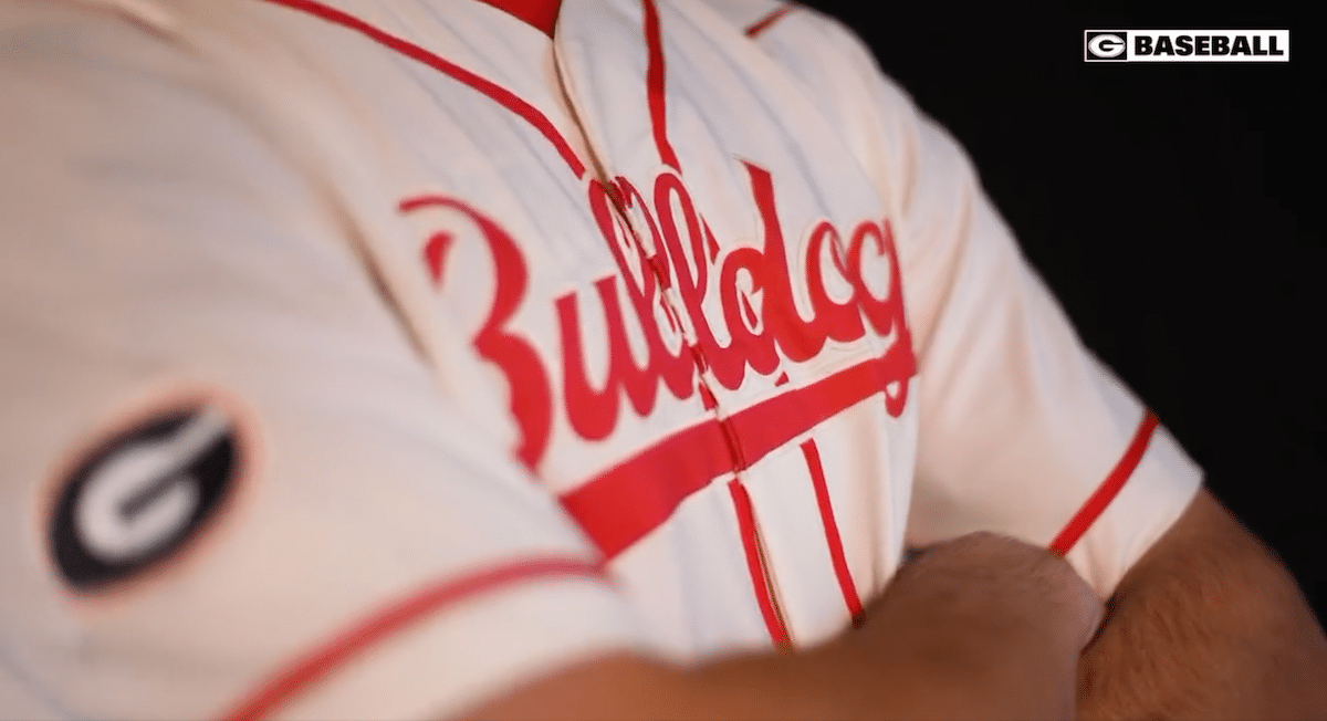 Georgia Baseball New Cream Uniform — UNISWAG